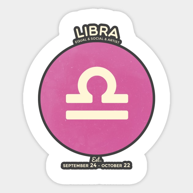 Libra Sticker by ckaya